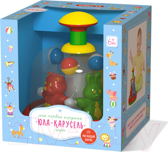 Изображение товара Развивающая игрушка Stellar Юла-карусель. Цирк / 01389