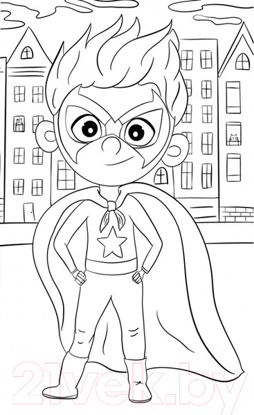 Изображение товара Раскраска Проф-Пресс Только для мальчиков