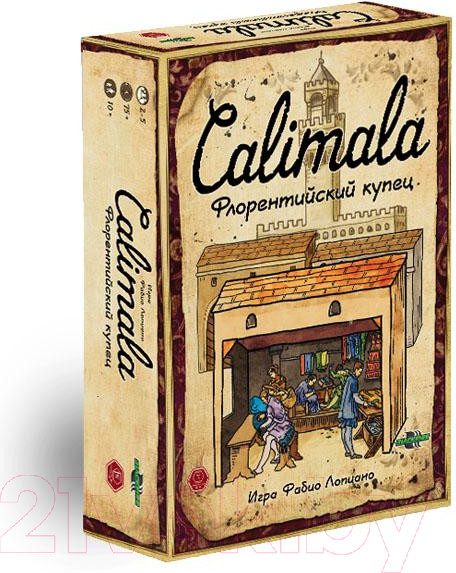 Изображение товара Настольная игра Правильные Игры Calimala. Флорентийский купец / 47-01-01