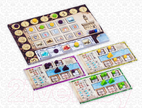 Изображение товара Настольная игра Правильные Игры Calimala. Флорентийский купец / 47-01-01