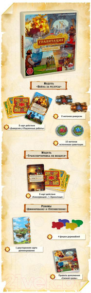 Изображение товара Дополнение к настольной игре Правильные Игры Гравитация. Свежая кровь / 48-01-02