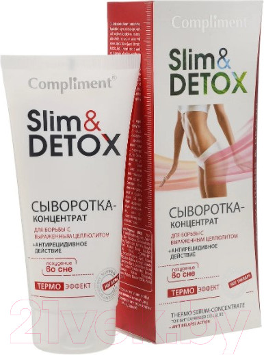 Изображение товара Сыворотка для тела Compliment Slim&Detox для борьбы с выраженным целлюлитом (200мл)