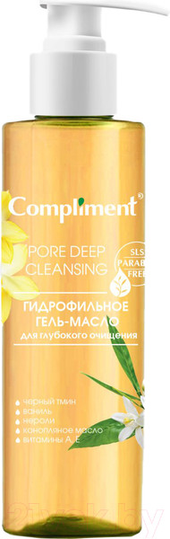 Изображение товара Гель для умывания Compliment Для глубокого очищения (150мл)