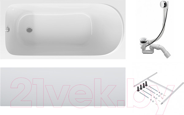 Изображение товара Ванна акриловая AM.PM Sense 170x70 / W75A-170-070W-KL