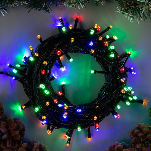 Изображение товара Светодиодная гирлянда Luazon Нить 3556787 (10м, мульти)