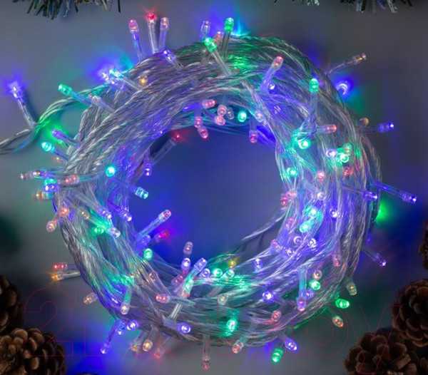 Изображение товара Светодиодная гирлянда Luazon Нить 3556803 (20м, мульти)