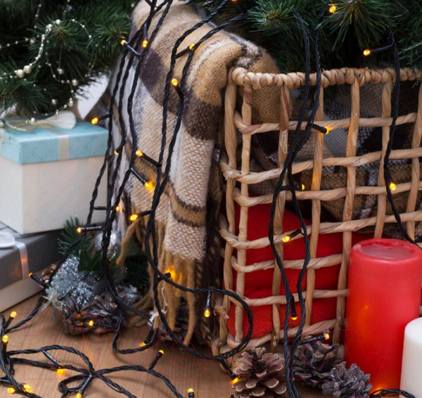 Изображение товара Светодиодная гирлянда Luazon Нить 3556816 (20м, желтый)