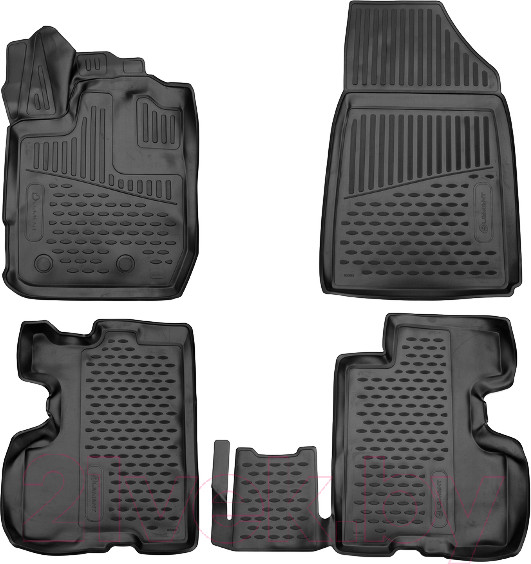 Изображение товара Комплект ковриков для авто ELEMENT ELEMENT3D02303210K для Renault Arkana (4шт)