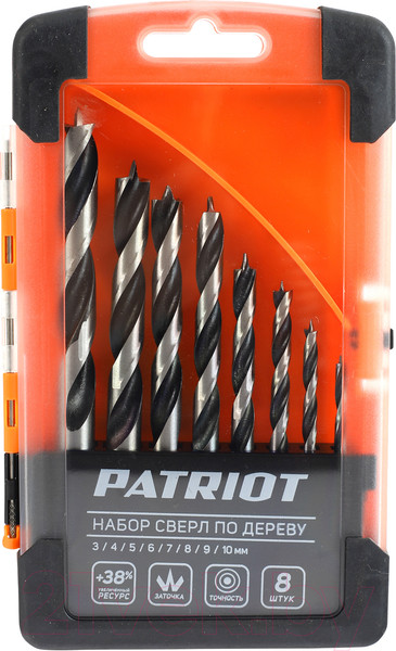 Изображение товара Набор сверл PATRIOT 815010103