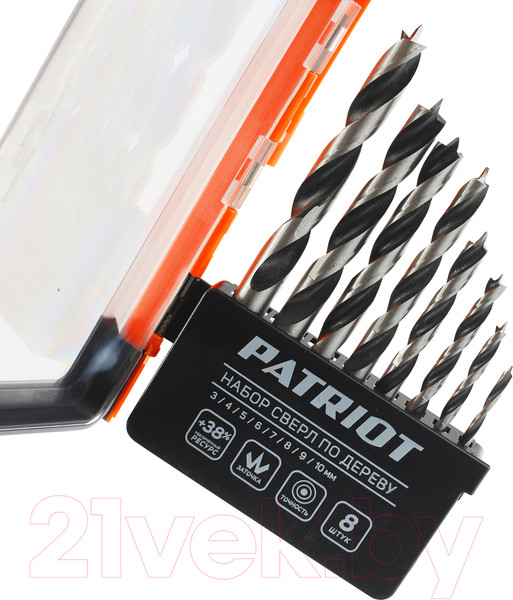 Изображение товара Набор сверл PATRIOT 815010103