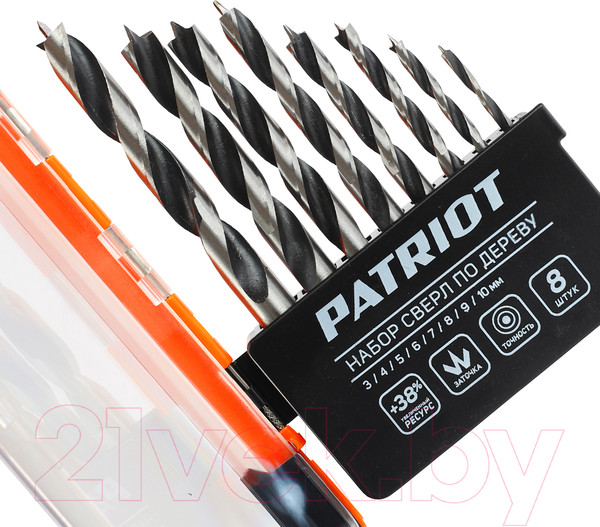 Изображение товара Набор сверл PATRIOT 815010103