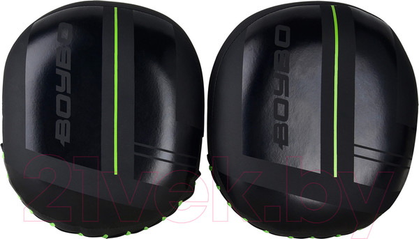 Изображение товара Боксерские лапы BoyBo B-Series / Флекс (черный/зеленый)