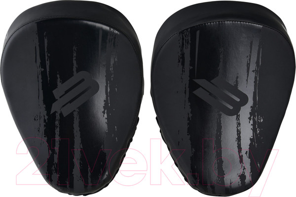 Изображение товара Боксерские лапы BoyBo Stain / Флекс (черный)