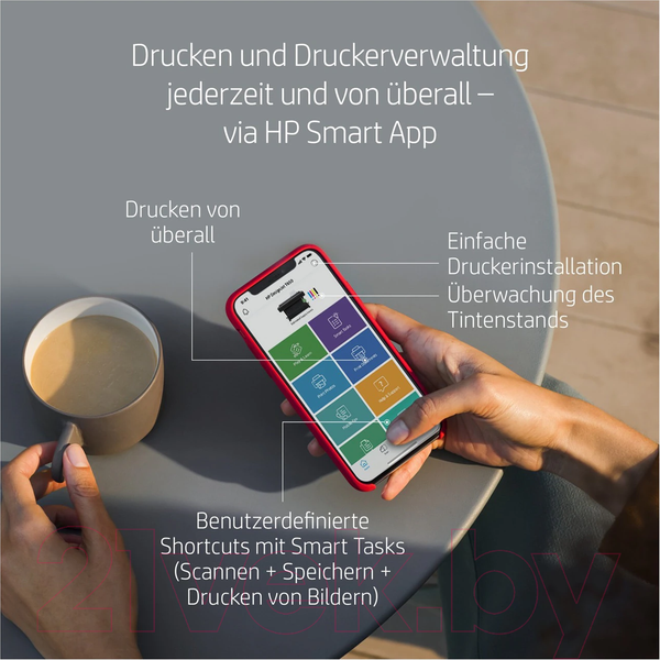 Изображение товара Плоттер HP Designjet T630 24-in (5HB09A)