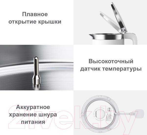 Изображение товара Электрочайник Xiaomi Mi Smart Kettle Pro BHR4198GL / MJHWSH02YM