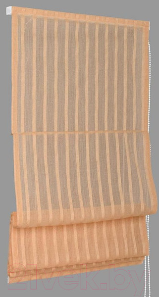 Изображение товара Римская штора Delfa Мини Fancy СШД-01М-144/068 (43x160, персиковый)