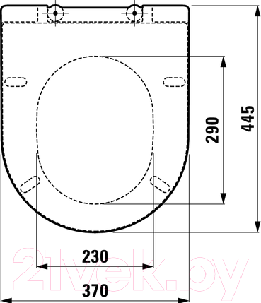 Изображение товара Сиденье для унитаза Laufen Pro 8989650000001
