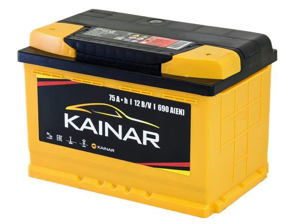 Изображение товара Автомобильный аккумулятор Kainar R+ / 075 11 20 02 0121 10 11 0 L (75 А/ч)