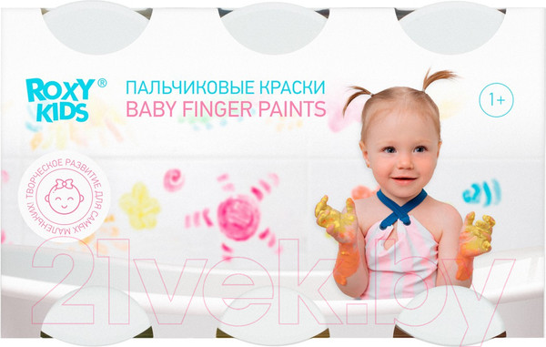 Изображение товара Пальчиковые краски Roxy-Kids RPF-001
