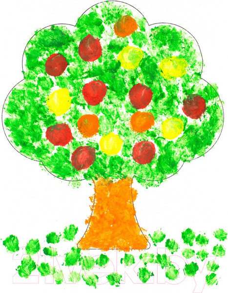 Изображение товара Пальчиковые краски Roxy-Kids Сенсорные / RPF-002