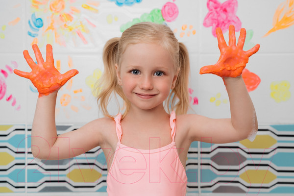 Изображение товара Пальчиковые краски Roxy-Kids Сенсорные / RPF-002