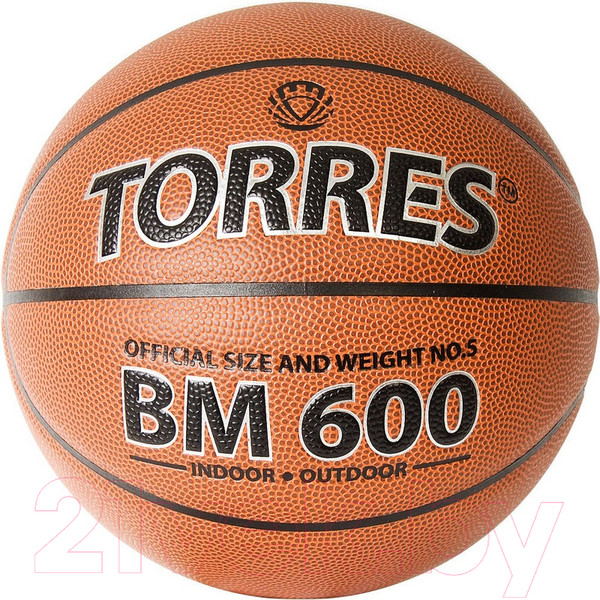 Изображение товара Баскетбольный мяч Torres BM600 / B32025 (размер 5)
