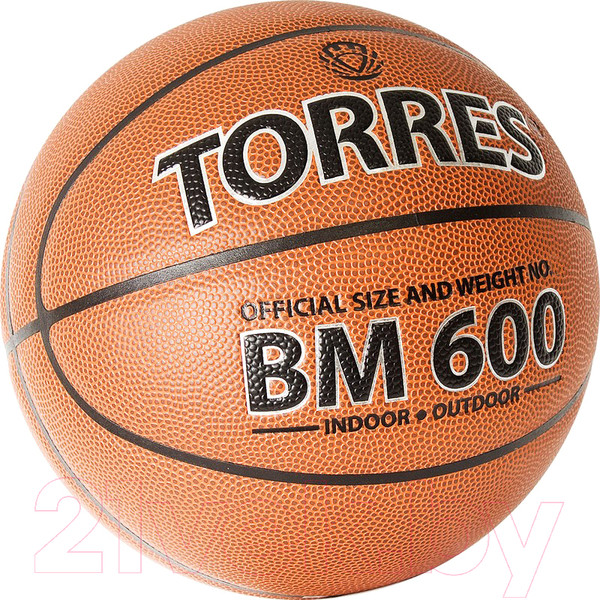 Изображение товара Баскетбольный мяч Torres BM600 / B32027 (размер 7)