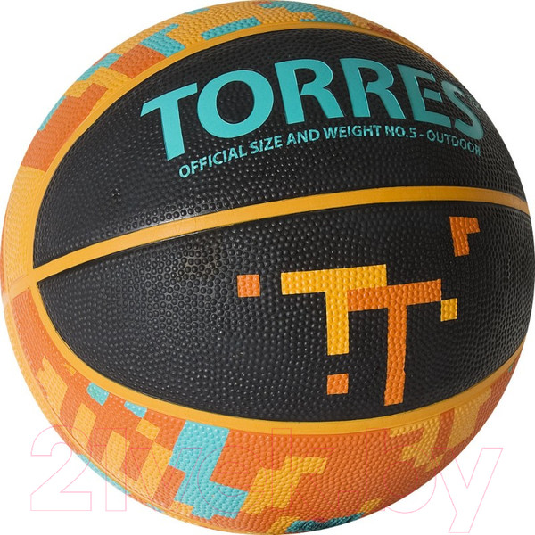 Изображение товара Баскетбольный мяч Torres TT B02125 (размер 5)
