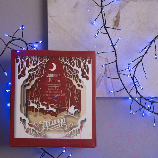 Изображение товара Светодиодная мишура Luazon Нить 3652330 (2м, синий)