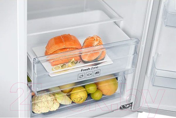 Изображение товара Холодильник с морозильником Samsung RB37A5200WW/WT