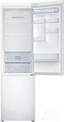 Изображение товара Холодильник с морозильником Samsung RB37A5200WW/WT