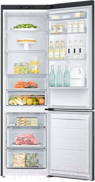 Изображение товара Холодильник с морозильником Samsung RB37A5070B1/WT