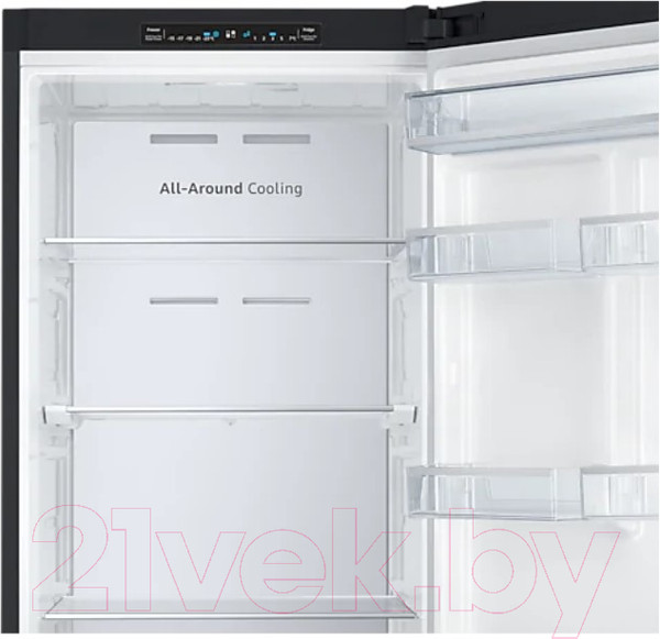 Изображение товара Холодильник с морозильником Samsung RB37A5070B1/WT