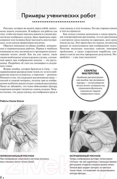 Изображение товара Книга Попурри Учимся рисовать человека в одежде (Хэммонд Л.)