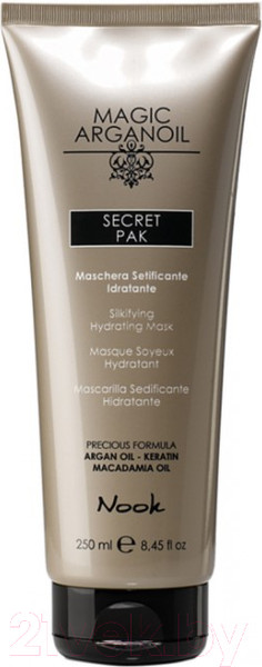 Изображение товара Маска для волос Nook Magic Arganoil Secret Pak Silkifying Hydrating Mask (250мл)