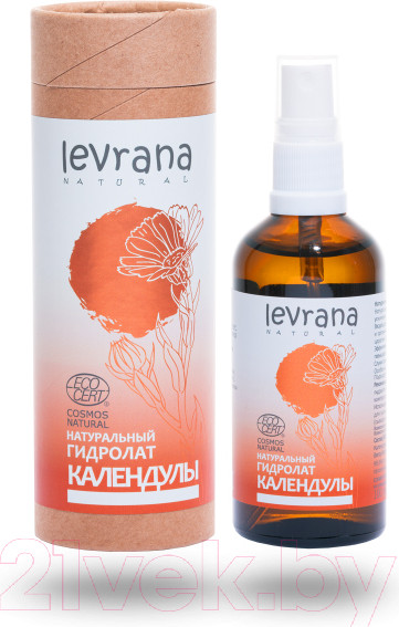 Изображение товара Гидролат для лица Levrana Ecocert натуральный календула (100мл)