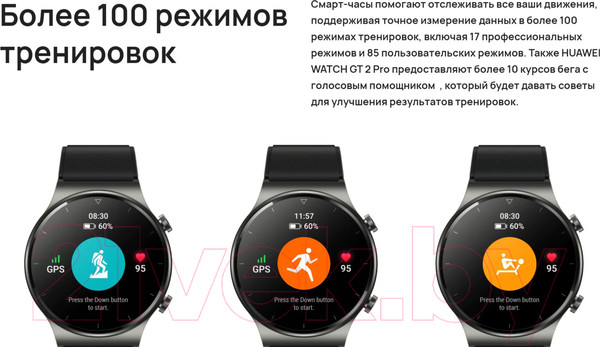 Изображение товара Умные часы Huawei Watch GT 2 Pro VID-B19 (Night Black)