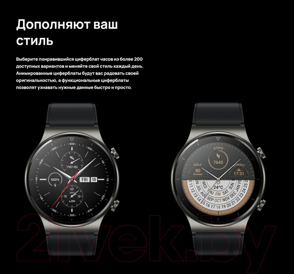 Изображение товара Умные часы Huawei Watch GT 2 Pro VID-B19 (Night Black)