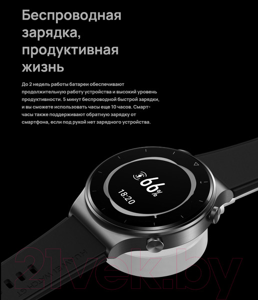 Изображение товара Умные часы Huawei Watch GT 2 Pro VID-B19 (Night Black)