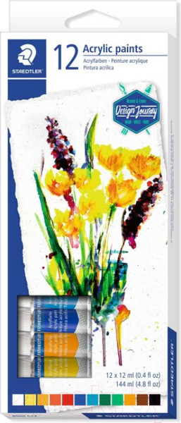 Изображение товара Акриловые краски Staedtler 8500 C12