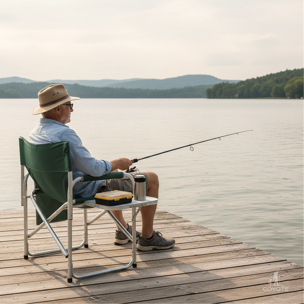 Изображение товара Кресло складное Coyote HKC-1046 (темно-зеленый)