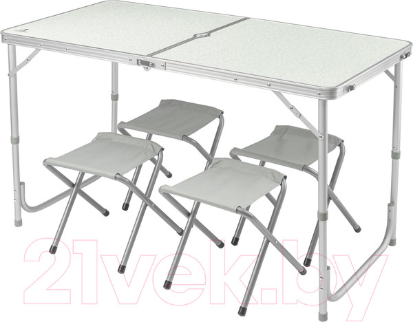 Изображение товара Комплект складной мебели Coyote HKTB-1002 (светло-серый)