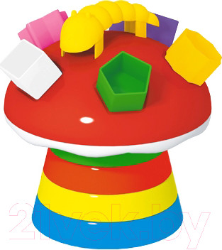 Изображение товара Сортер Stellar Логическая пирамидка. Гриб / 01336