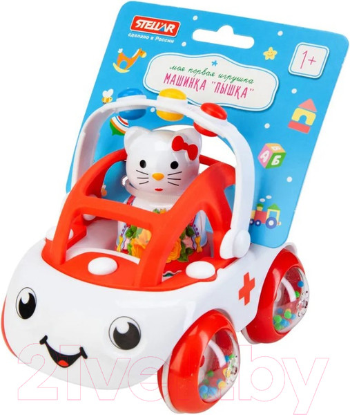 Изображение товара Автомобиль игрушечный Stellar Пышка Скорая / 01952