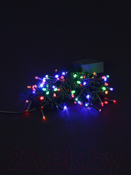 Изображение товара Светодиодная гирлянда Twinkle 011 (10м, цветной)