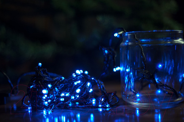 Изображение товара Светодиодная гирлянда Twinkle 014 (10м, синий)