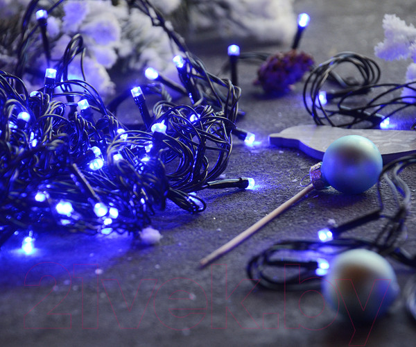 Изображение товара Светодиодная гирлянда Twinkle 014 (10м, синий)