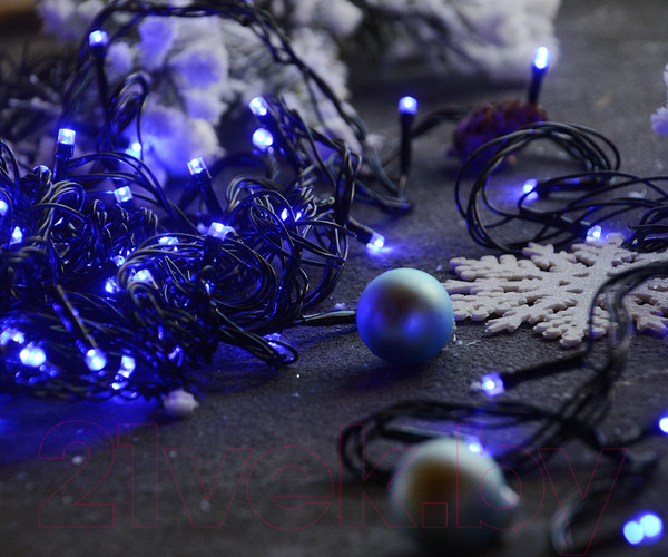 Изображение товара Светодиодная гирлянда Twinkle 014 (10м, синий)