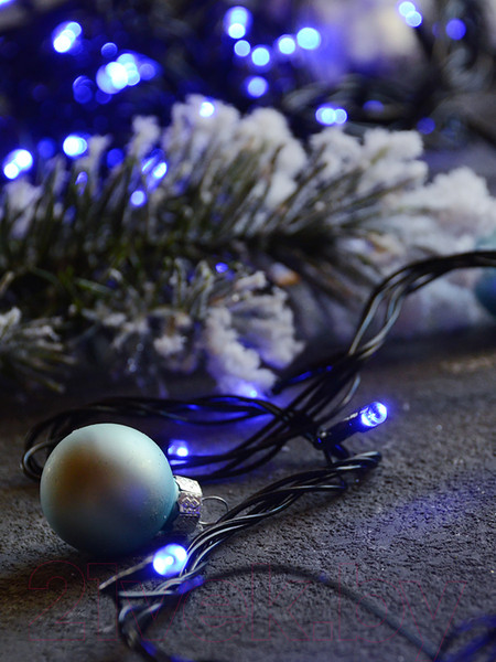 Изображение товара Светодиодная гирлянда Twinkle 014 (10м, синий)