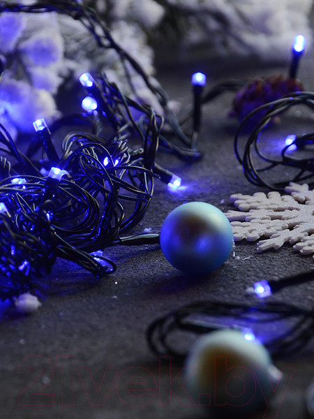 Изображение товара Светодиодная гирлянда Twinkle 014 (10м, синий)